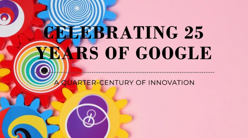 Google’s 25th Anniversary A Quarter-Century of Innovation