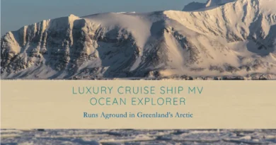 Luxury Cruise Ship MV Ocean Explorer Runs Aground in Greenland’s Arctic