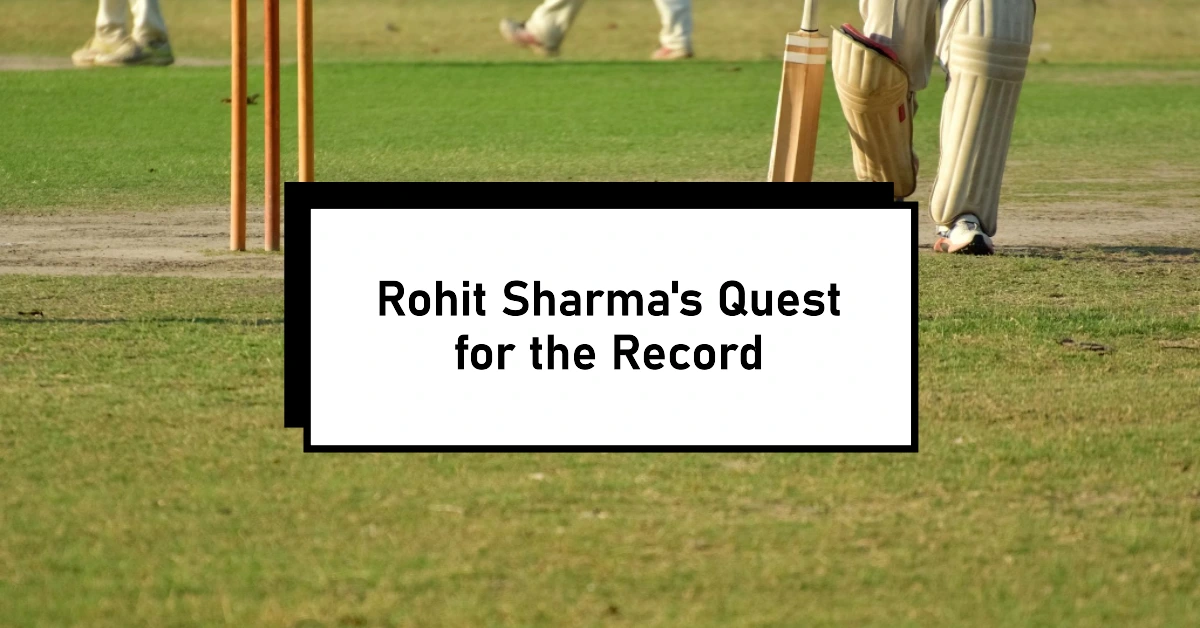 Rohit Sharma’s Quest to Surpass Chris Gayle’s Record