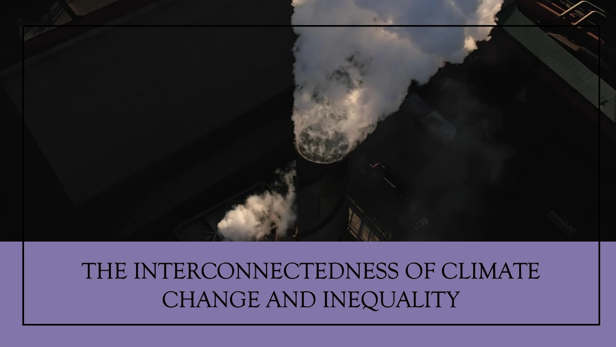 Understanding the Interplay Climate Change, Hazard, Greenhouse Gas, and Inequality