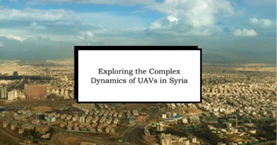 Unmanned Aerial Vehicles (UAVs) and the Complex Dynamics in Syria A Deep Dive